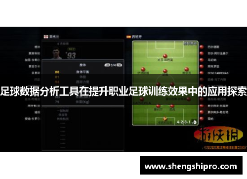足球数据分析工具在提升职业足球训练效果中的应用探索